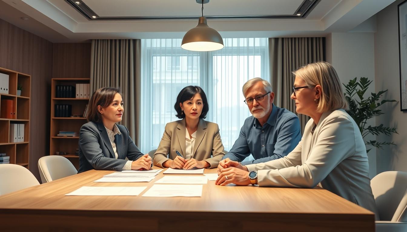 Family legal discussion support